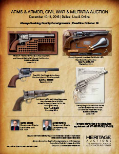 Heritage Auctions: Arms & Armor Marketing Campaigns